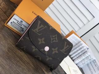 【M62361】 LOUIS VUITTON ルイヴィトン モノグラム 財布 コピー ポルトモネ・ロザリ ヴィトン レディース 二つ折り財布 2色可選択 ローズ・バレリーヌ