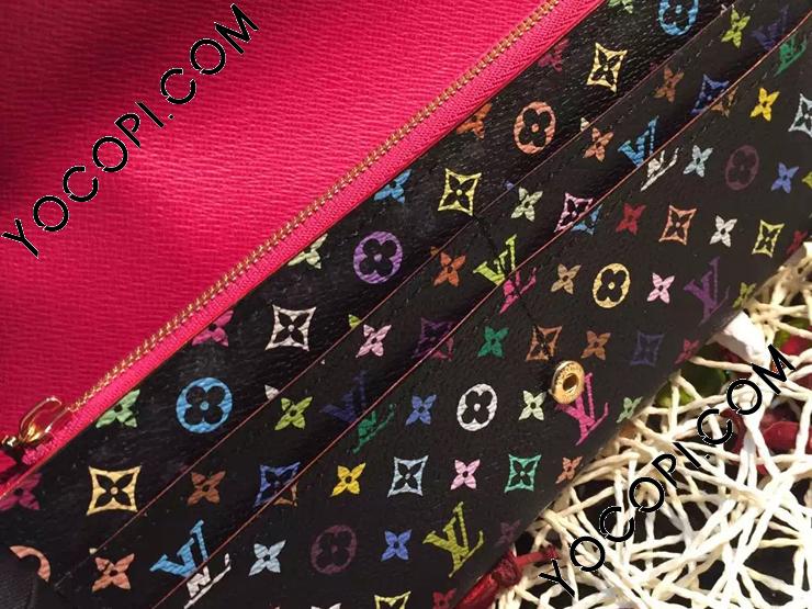 M LOUIS VUITTON ルイヴィトン モノグラム・マルチカラー 長