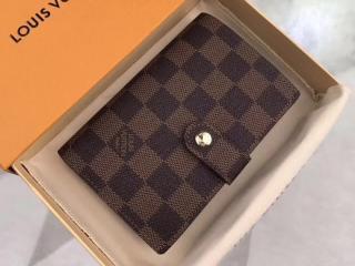 【N61674】 LOUIS VUITTON ルイヴィトン ダミエ・エベヌ 財布 コピー ポルトフォイユ・ヴィエノワ ヴィトン レディース 二つ折り財布