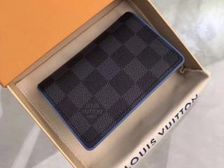 【N41690】 LOUIS VUITTON ルイヴィトン ダミエ・グラフィット 財布 コピー オーガナイザー・ドゥ ポッシュ ヴィトン メンズ 二つ折り財布 2色可選択 グラフィット