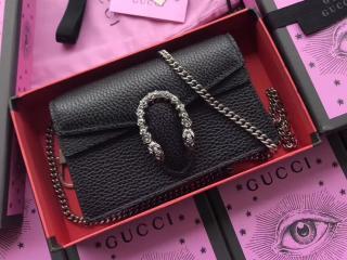 【476432 CAOGN 8176】 GUCCI グッチ ディオニュソス バッグ コピー Dionysus GGブルームス ミニバッグ レディース チェーンショルダーバッグ 2色可選択 ブラック