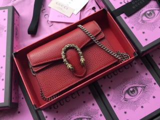 【476432 CAOGX 8990】 GUCCI グッチ ディオニュソス バッグ スーパーコピー Dionysus GGブルームス ミニバッグ レディース チェーンショルダーバッグ 2色可選択 レッド