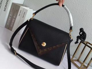 【M54439】 LOUIS VUITTON ルイヴィトン モノグラム バッグ コピー ハンドバッグ ドゥブルV ハイエンド レディース 2wayショルダーバッグ 7色選択可 ノワール