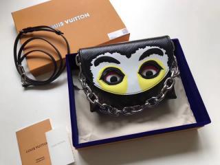 【M43532】 LOUIS VUITTON 山本寛斎 ルイヴィトン エピ バッグ スーパーコピー ポシェット・カブキ マスク ヴィトン モノグラム レディース チェーンショルダーバッグ