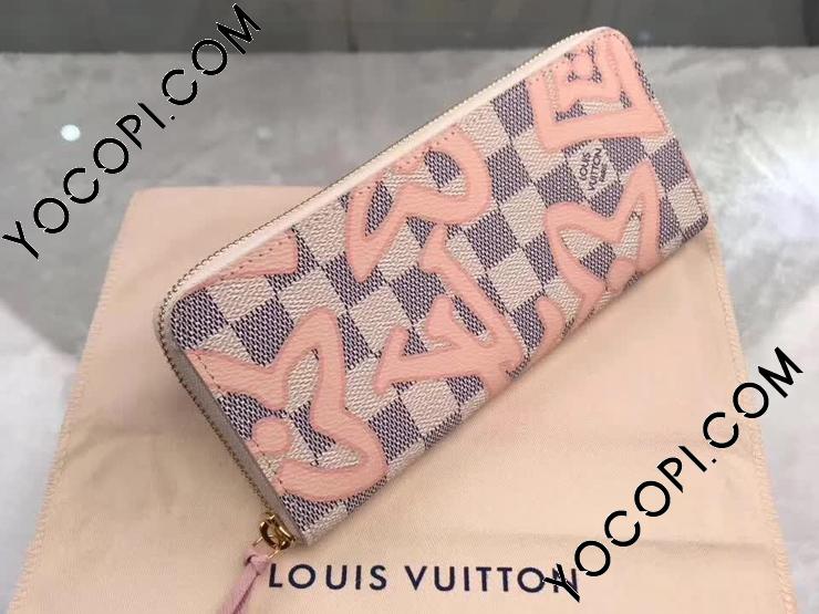 N60099】 LOUIS VUITTON ルイヴィトン ダミエ・アズール 長財布