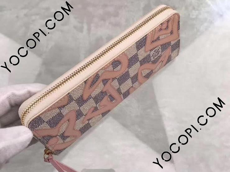 N60099】 LOUIS VUITTON ルイヴィトン ダミエ・アズール 長財布