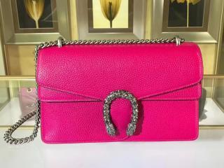 【400249 CAOGN 5767】 GUCCI グッチ ディオニュソス バッグ スーパーコピー Dionysus スワロフスキー レディース チェーンショルダーバッグ ピンク レザー