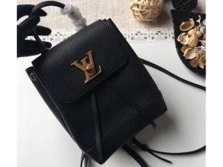 【M54573】 LOUIS VUITTON ルイヴィトン Lockme バッグ スーパーコピー ロックミー・バックパック MINI ヴィトン レディース ミニバックパック・リュック 2色可選択 ノワール