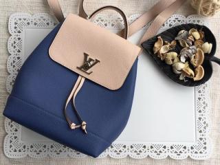 【M41817】 LOUIS VUITTON ルイヴィトン Lockme バッグ コピー ロックミー・バックパック ヴィトン レディース ミニバックパック・リュック 3色可選択 デニムアンクル