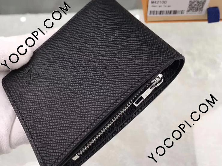 M42100】 LOUIS VUITTON ルイヴィトン タイガ 財布 スーパー