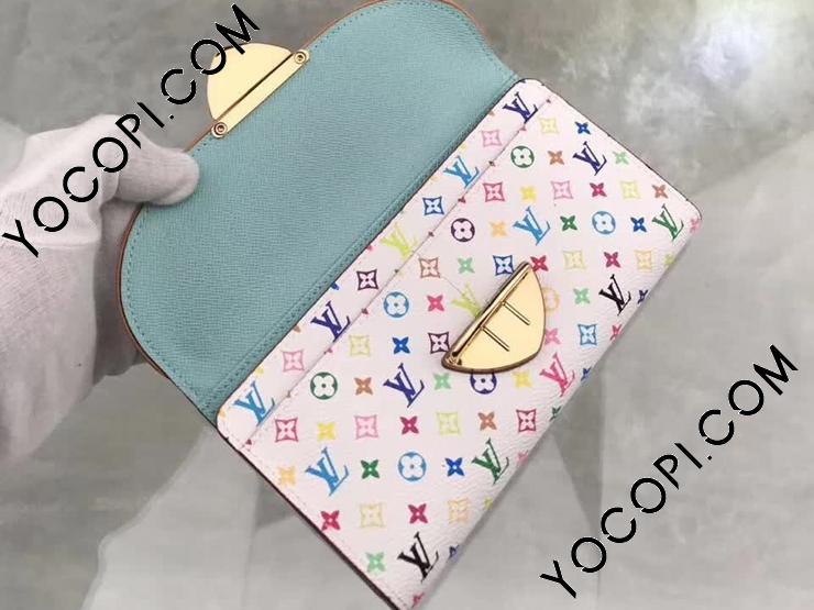 Louis Vuitton モノグラム・マルチカラー 三つ折り財布