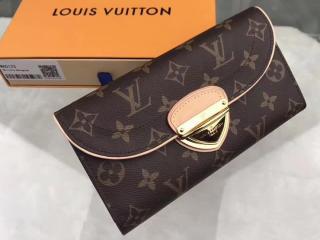 【M60123】 LOUIS VUITTON ルイヴィトン モノグラム 長財布 コピー ポルトフォイユ・ウジェニ ヴィトン レディース 三つ折り財布 4色可選択