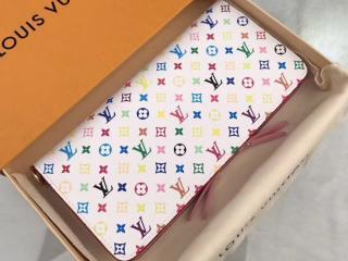 【M93751】 LOUIS VUITTON ルイヴィトン モノグラム・マルチカラー 長財布 スーパーコピー ポルトフォイユ・アンソリット ヴィトン レディース 二つ折り財布 リッチ