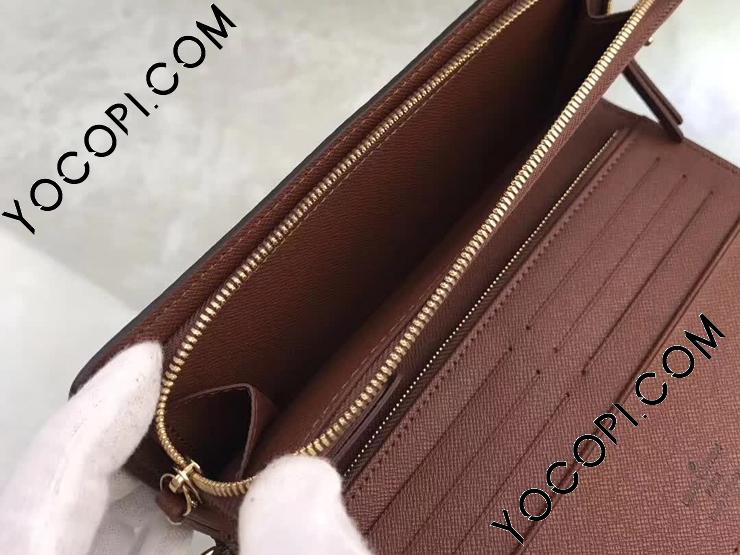 【M60042】 LOUIS VUITTON ルイヴィトン モノグラム 長財布 コピー ポルトフォイユ･アンソリット ヴィトン レディース 二