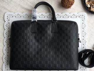 【N41248】 LOUIS VUITTON ルイヴィトン ダミエ・アンフィニ バッグ スーパーコピー PDJ ポルトドキュマン・ジュール オニキス ヴィトン メンズ ビジネスバッグ 3色可選択