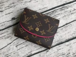 【M62036】 LOUIS VUITTON ルイヴィトン モノグラム 財布 スーパーコピー ポルトフォイユ・アリアンヌ ヴィトン レディース 三つ折り財布 フューシャ