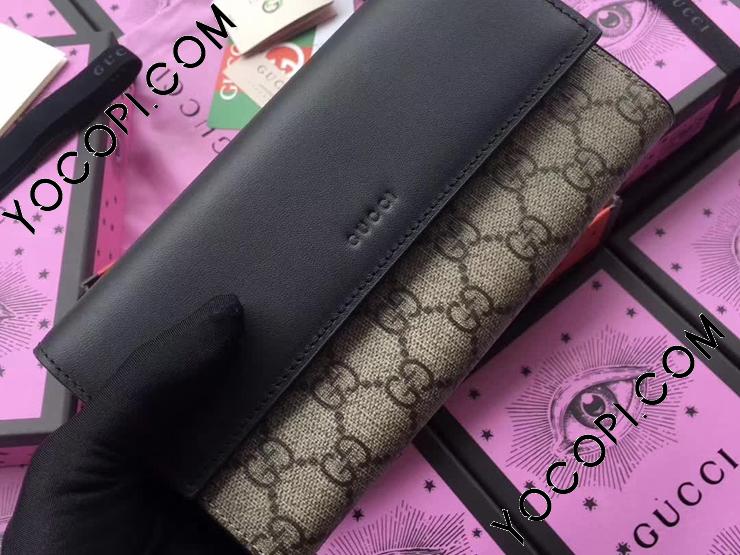 410100 KHNKG 9769】 GUCCI グッチ GGスプリーム 長財布 コピー