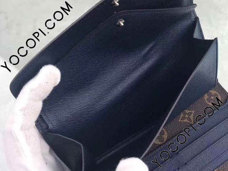 ルイヴィトン モノグラム 三つ折り 長財布 マリールーロン フューシャ 箱 袋付 LOUIS VUITTON ルイヴィトン Louis Vuitton 三つ折り長財布