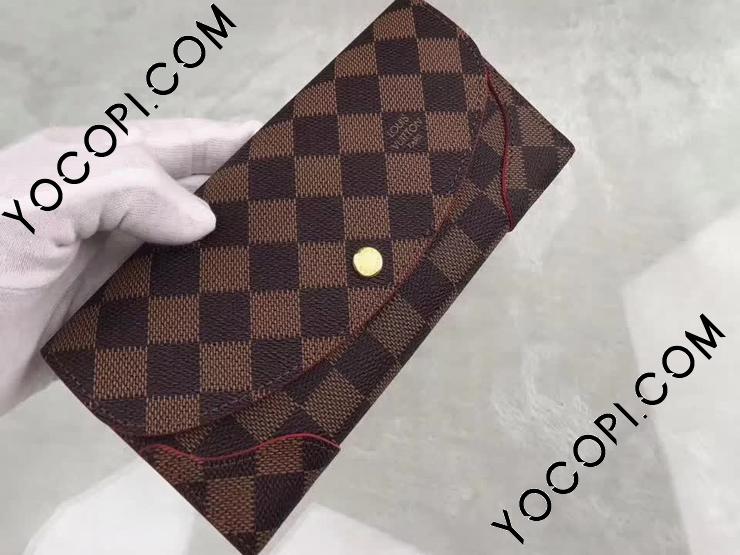 ルイヴィトン N61221 ポルトフォイユ カイサダミエ エベヌ 二つ折り長財布 N61221】 LOUIS VUITTON ルイヴィトン ダミエ・エベヌ 長財布