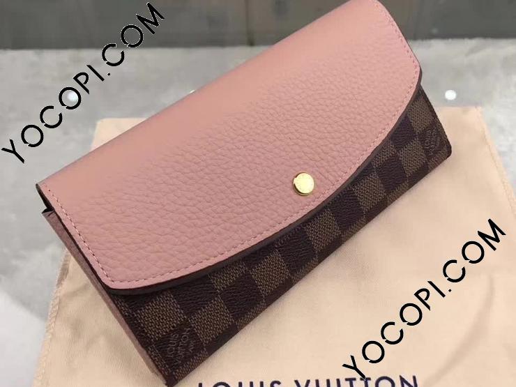 美品✨ルイヴィトン ダミエ エベヌ ポルトフォイユ インターナショナル　長財布 N61262】 LOUIS VUITTON ルイヴィトン ダミエ・エベヌ 長財布 コピー