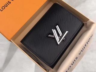 【M64414】 LOUIS VUITTON ルイヴィトン エピ 財布 スーパーコピー ポルトフォイユ・ツイスト コンパクト ヴィトン レディース 三つ折り財布 4色可選択 ノワール