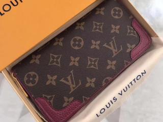 【M61189】 ルイヴィトン モノグラム 財布 スーパーコピー 「LOUIS VUITTON」 ジッピー ウォレット レティーロ ラウンドファスナー長財布 サイフ･小物 ゴールド金具
