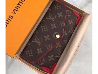 【M61184】 LOUIS VUITTON ルイヴィトン モノグラム 長財布 スーパーコピー ポルトフォイユ・サラ レティーロ ヴィトン レディース 二つ折り財布 2色可選択 スリーズ