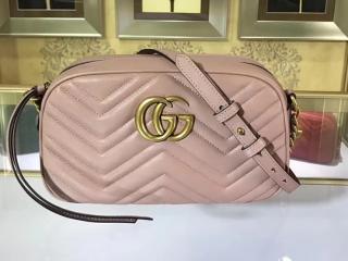 【447632 DTD1D 5729】 GUCCI グッチ GGマーモント バッグ スーパーコピー GG Marmont スモール レディース ショルダーバッグ 7色可選択 ベージュ レザー
