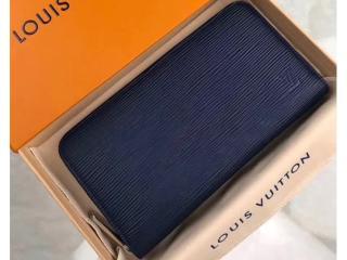 【M61873】 LOUIS VUITTON ルイヴィトン エピ 長財布 スーパーコピー ジッピー・ウォレット ヴィトン レディース ラウンドファスナー財布 アンディゴブルー