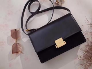 【482044D423W1000】 Saint Laurent サンローラン レディース バッグ コピー ベルシャス サンローランバッグ ミディアム/ブラック/レザー＆スエード