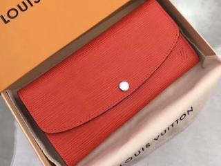 【M60853】 LOUIS VUITTON ルイヴィトン エピ 長財布 コピー ポルトフォイユ・エミリー ヴィトン レディース 二つ折り財布 3色可選択 オレンジ