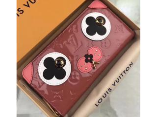 【M90492】 LOUIS VUITTON ルイヴィトン モノグラム･ヴェルニ 長財布 コピー ジッピー・ウォレット ヴィトン レディース ラウンドファスナー財布