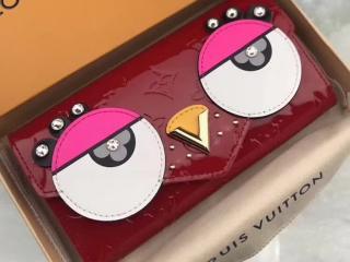 【M90489】 LOUIS VUITTON ルイヴィトン モノグラム･ヴェルニ 長財布 コピー ポルトフォイユ・サラ ヴィトン レディース 二つ折り財布