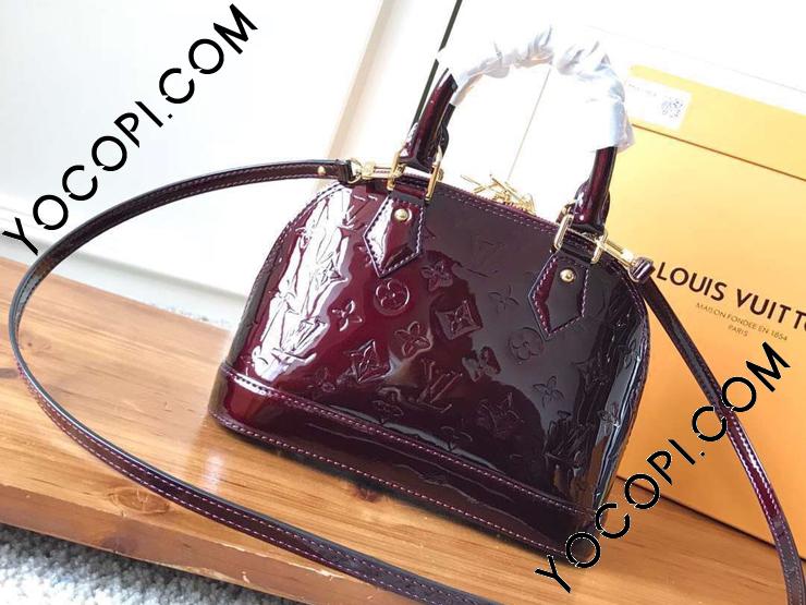 M91678】 LOUIS VUITTON ルイヴィトン モノグラム・ヴェルニ バッグ