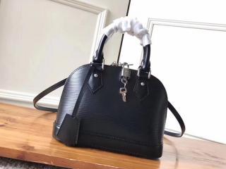 【M40862】 LOUIS VUITTON ルイヴィトン エピ バッグ スーパーコピー アルマ BB ハンドバッグ ヴィトン レディース ショルダーバッグ 5色可選択 ノワール