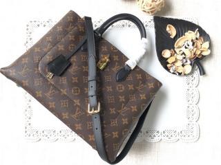 【M43550】 LOUIS VUITTON ルイヴィトン モノグラム バッグ コピー フラワー・トートバッグ ヴィトン レディース ショルダーバッグ ノワール