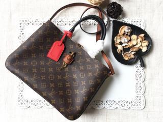 【M44254】 LOUIS VUITTON ルイヴィトン モノグラム バッグ コピー ミルフィーユ ハンドバッグ ヴィトン レディース ショルダーバッグ 2色可選択 ノワール・ルージュ