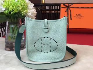 【優しい色味が可愛い♡】HERMES ミニエヴリン 16 激レア☆メンズもOK！】HERMES エルメス エヴリンミニ TPM 16
