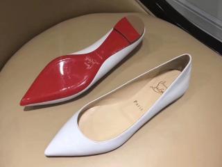 レディース用 Christian Louboutin フラットシューズ 通勤靴 入学靴 プレゼント