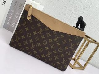 【M64591】 LOUIS VUITTON ルイヴィトン モノグラム バッグ コピー デイリーポーチ ヴィトン レディース クラッチバッグ 3色可選択 セサミ