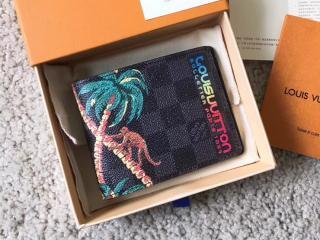 【N62201】 LOUIS VUITTON ルイヴィトン ダミエ・コバルト 財布 コピー ポルトフォイユ・ミュルティプル ヴィトン メンズ 二つ折り財布