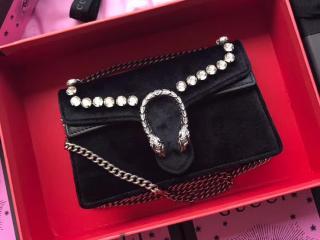 【476432 1081】 GUCCI グッチ ディオニュソス バッグ スーパーコピー Dionysus レディース ショルダーバッグ 2色可選択 ブラック ベルベット