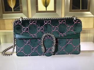 ‎499623 9JTAN 4265 グッチ ディオニュソス バッグ コピー GUCCI Dionysus GGベルベット スモール レディース ショルダーバッグ ブルー GG ベルベット