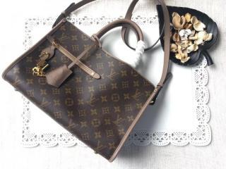 【M43463】 LOUIS VUITTON ルイヴィトン モノグラム バッグ スーパーコピー ポパンクール PM トートバッグ ヴィトン レディース ショルダーバッグ 5色可選択 トープグラセ
