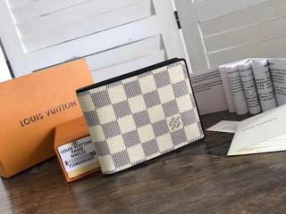 【N60121】 LOUIS VUITTON ルイヴィトン ダミエ･アズール 財布 スーパーコピー ポルトフォイユ・ミュルティプル ヴィトン メンズ 二つ折り財布