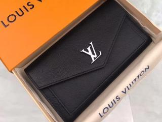 【M62530】 LOUIS VUITTON ルイヴィトン カーフ 長財布 コピー ポルトフォイユ・マイロックミー ヴィトン レディース 二つ折り財布 4色可選択 ノワール