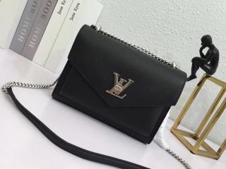 【M51418】 LOUIS VUITTON ルイヴィトン ソフトカーフ バッグ コピー マイロックミー BB Lockme ヴィトン レディース ショルダーバッグ 7色可選択 ノワール