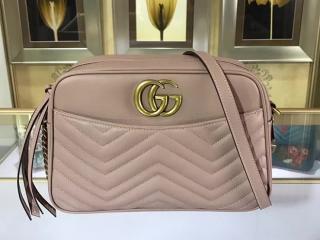 【443499 DRW1T 5729】 GUCCI グッチ GGマーモント バッグ スーパーコピー GG Marmont キルティング レディース ショルダーバッグ 4色選 ヌードベージュ
