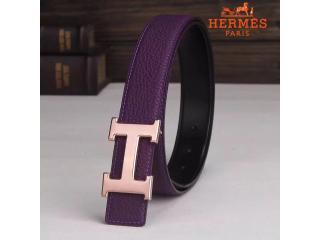 エルメスベルト　Hボタンシルバー金具 レディース用 32MM