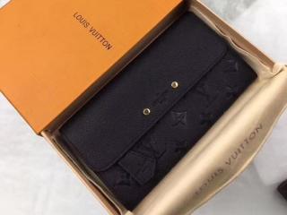 【M61833】 LOUIS VUITTON ルイヴィトン モノグラム・アンプラント 財布 コピー ポルトフォイユ・ポンヌフ ヴィトン レディース 二つ折り長財布 3色選 ノワール